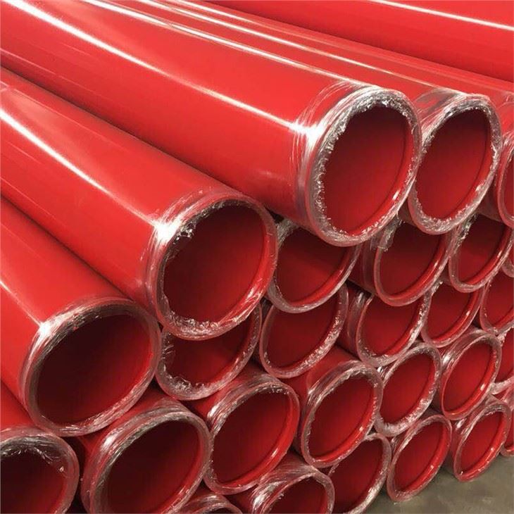 ASTM A795 ocelová trubka používaná pro požární ochranu