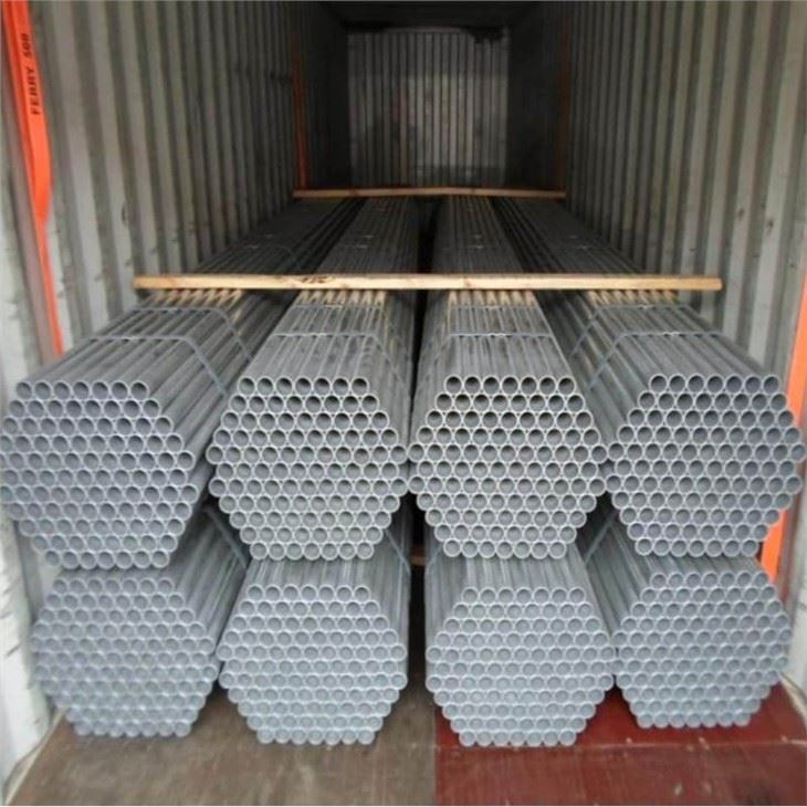 Carbon Steel Straight ERW Welded Black Steel Round Tube
