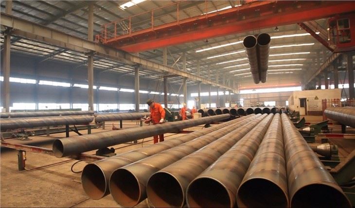 Large Diameter Spiral Welded Steel Pipe