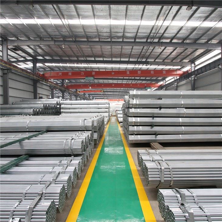 JIS G3444 pozinkovaná GI trubka z lešení 48,3*2,4*6000mm